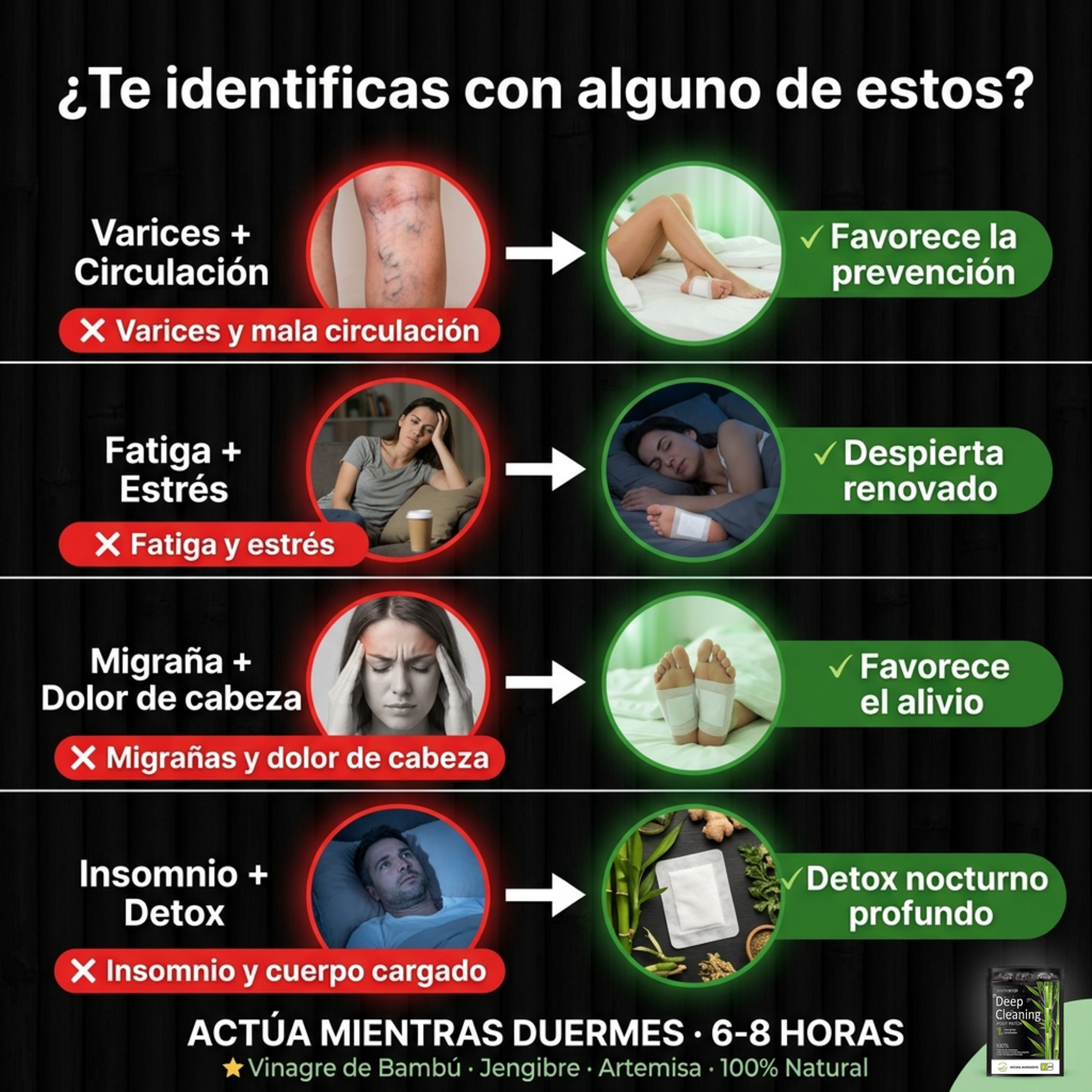 Detox profundo mientras duermes — 100% natural, 0% esfuerzo🌿