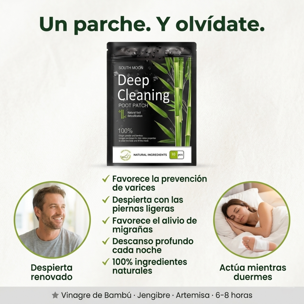 Detox profundo mientras duermes — 100% natural, 0% esfuerzo🌿