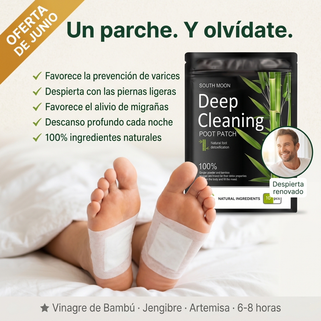Detox profundo mientras duermes — 100% natural, 0% esfuerzo🌿